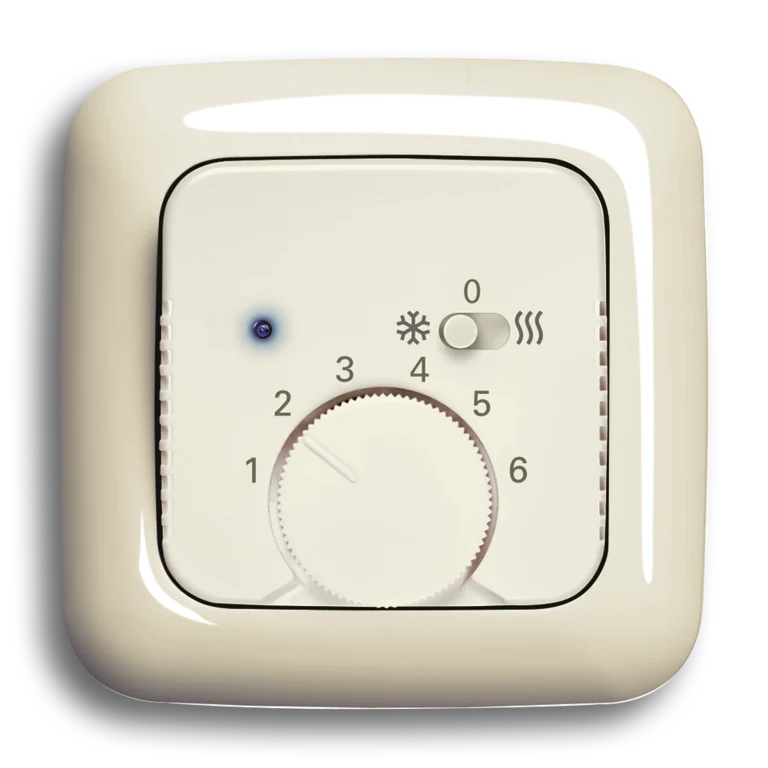 Room temperature controller for heating/cooling