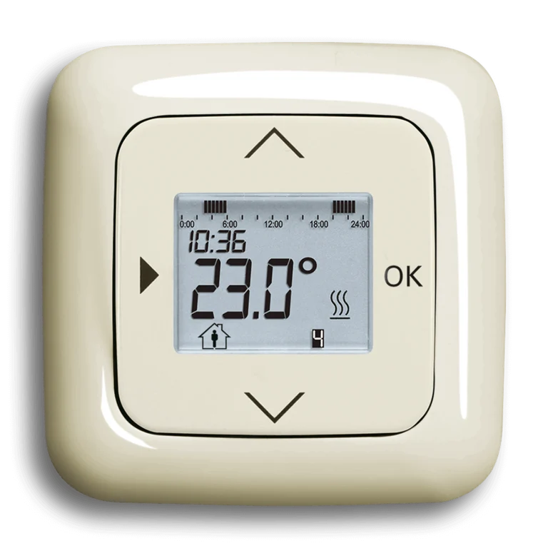 Room temperature controller with timer