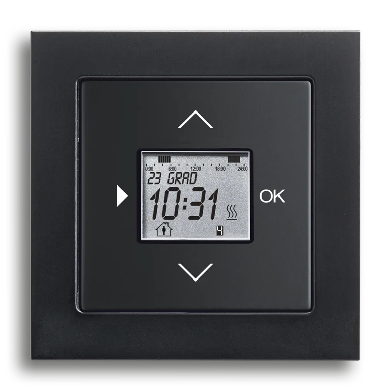 Room temperature controller with timer