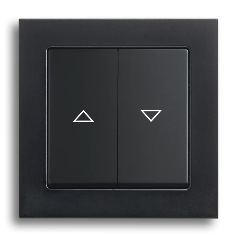 Blind switches/push-buttons